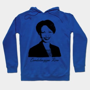 Condoleezza Rice Portrait Hoodie